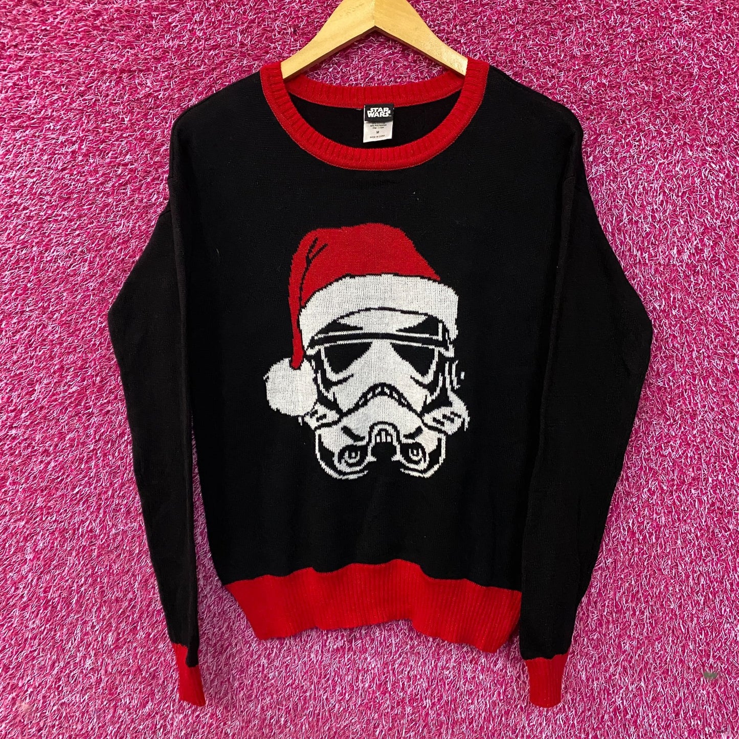 Star Wars Storm Trooper Ugly Christmas Sweater size Medium