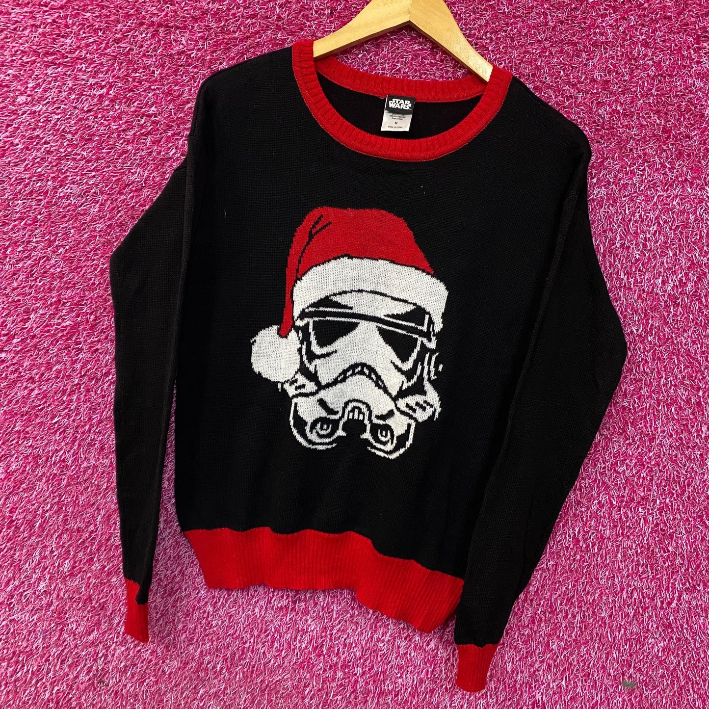 Star Wars Storm Trooper Ugly Christmas Sweater size Medium