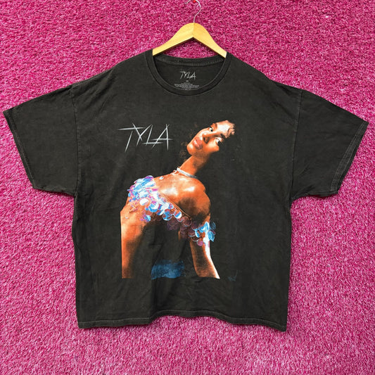 Tyla Self-Titled Album Cover Graphic Design Vintage Style T-Shirt 2XL