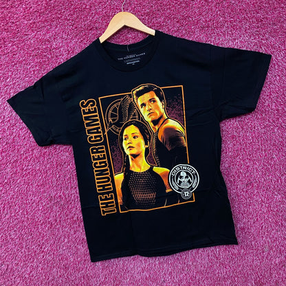 The Hunger Games Katniss & Peeta District 12 Graphic T-Shirt Large