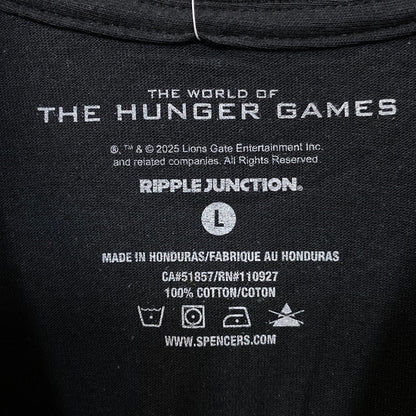 The Hunger Games Katniss & Peeta District 12 Graphic T-Shirt Large