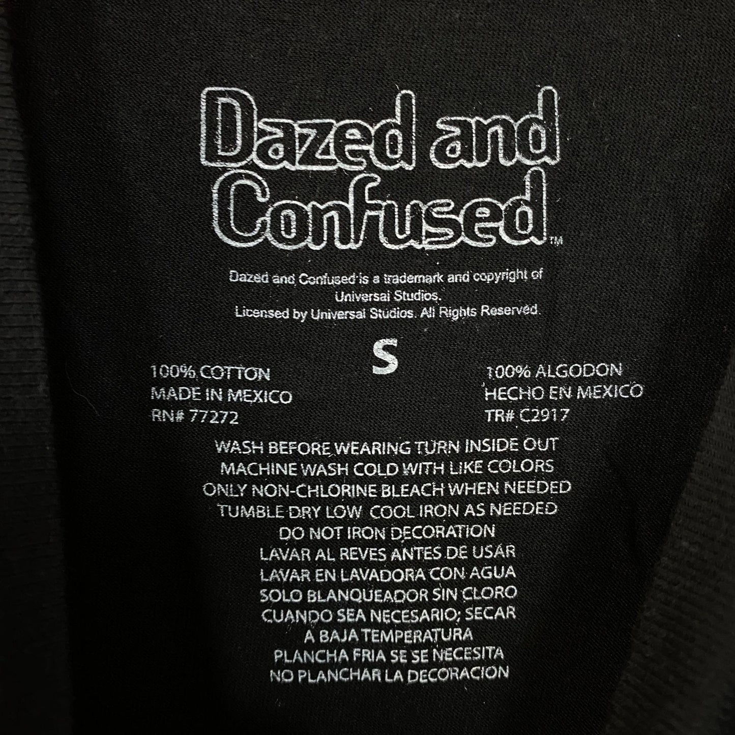 Dazed And Confused Pop Art Style T-Shirt Small