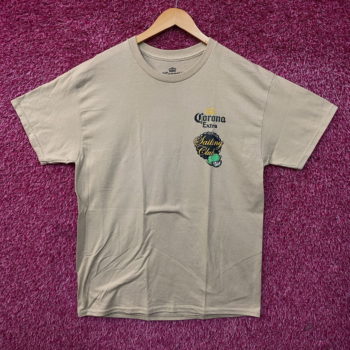 Corona Extra "Nautical Sailing Club" Graphic T-Shirt Large