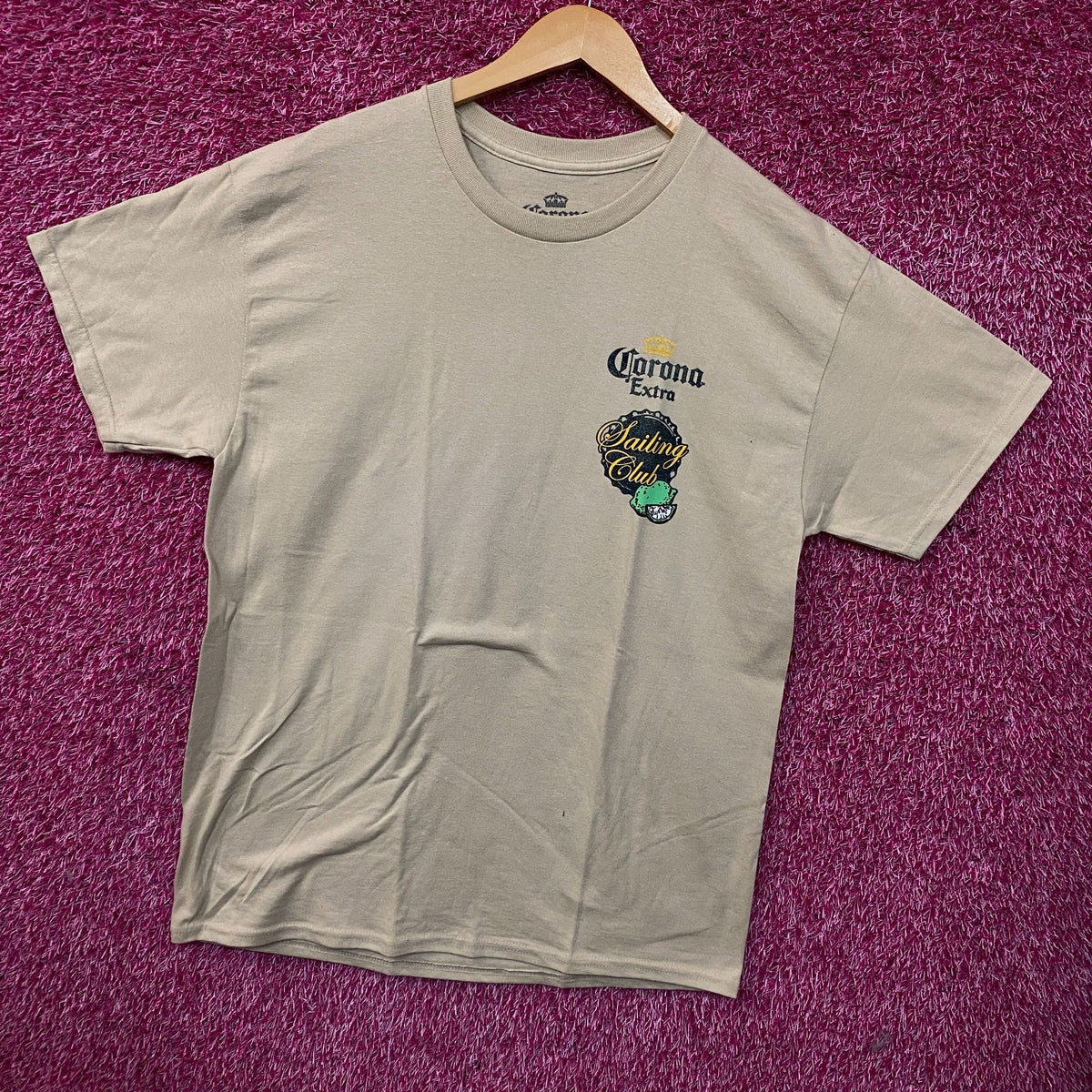 Corona Extra "Nautical Sailing Club" Graphic T-Shirt Large