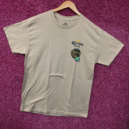 Corona Extra "Nautical Sailing Club" Graphic T-Shirt Large