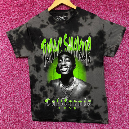2Pac Tupac Shakur California Love Hip-Hop Tie-Dye T-Shirt Small