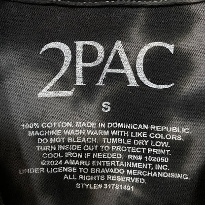 2Pac Tupac Shakur California Love Hip-Hop Tie-Dye T-Shirt Small