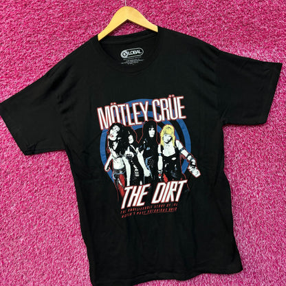 Motley Crue The Dirt Rock Tshirt size Large