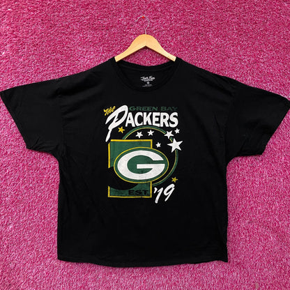Green Bay Packers EST. 1919 Star Struck Tshirt size 2XL