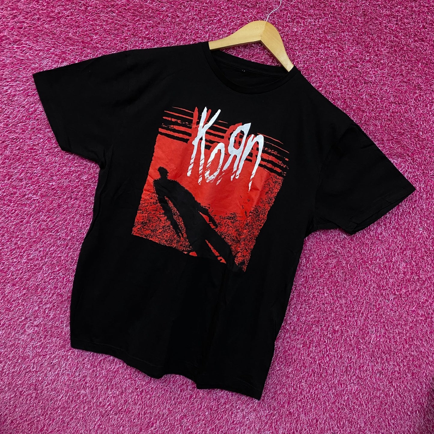 Korn Shadow Man Rock Tshirt size large