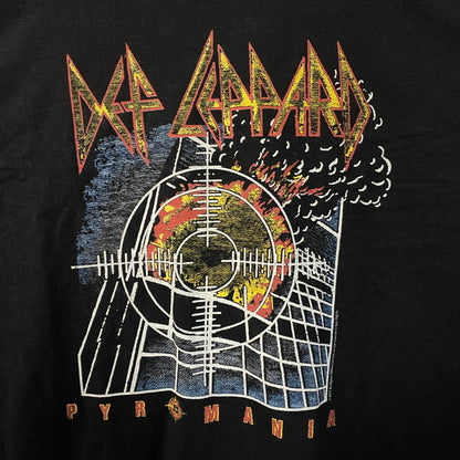 Def Leppard Pyromania Album Cover T-Shirt Large