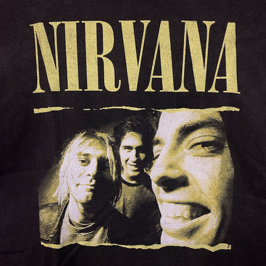 Nirvana Grunge Live Band Tshirt size XS
