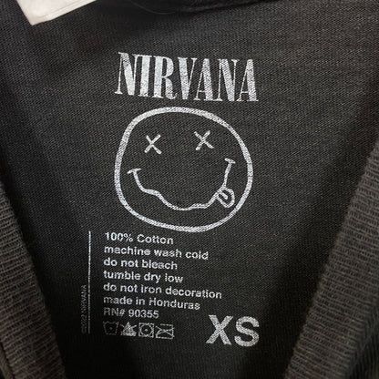 Nirvana Grunge Live Band Tshirt size XS