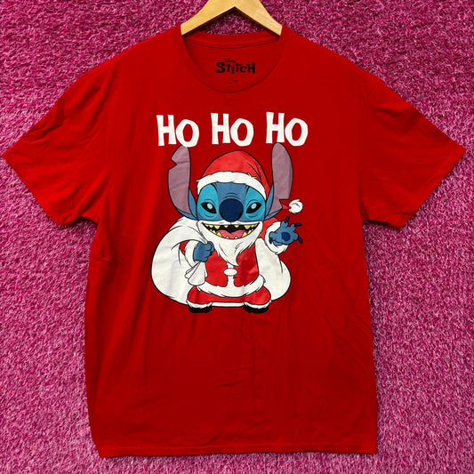 Disney Santa Stitch Tshirt size XL