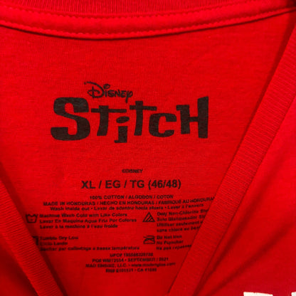 Disney Santa Stitch Tshirt size XL