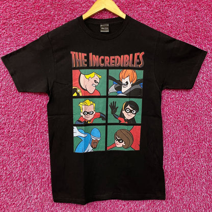Disney x Pixar The Incredibles Character Panels Graphic Tee Medium