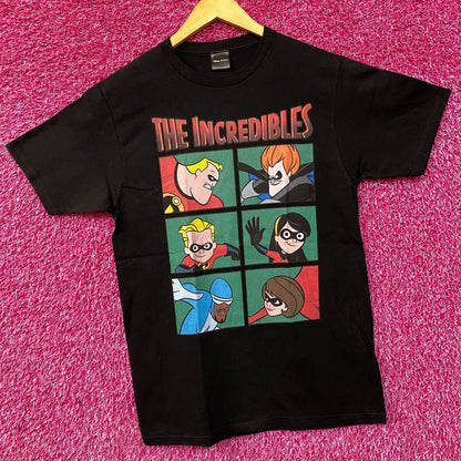 Disney x Pixar The Incredibles Character Panels Graphic Tee Medium