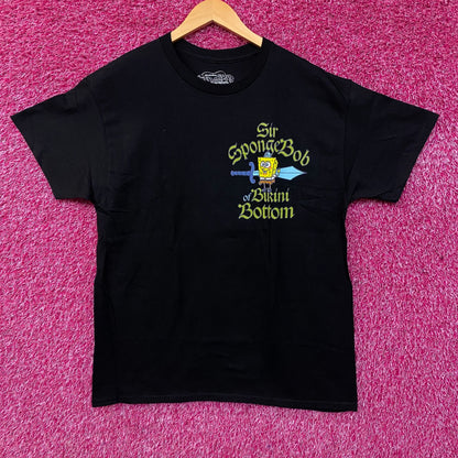 Nickelodeon Sir Spongebob Squarepants of Bikini Bottom Graphic T-Shirt Large
