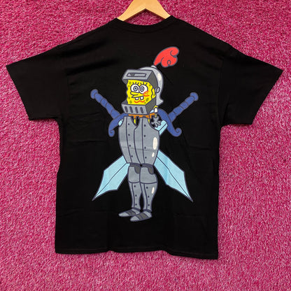 Nickelodeon Sir Spongebob Squarepants of Bikini Bottom Graphic T-Shirt Large