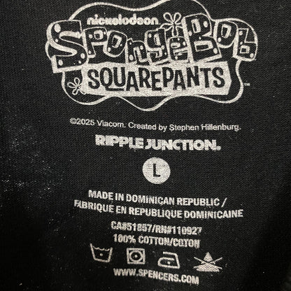 Nickelodeon Sir Spongebob Squarepants of Bikini Bottom Graphic T-Shirt Large