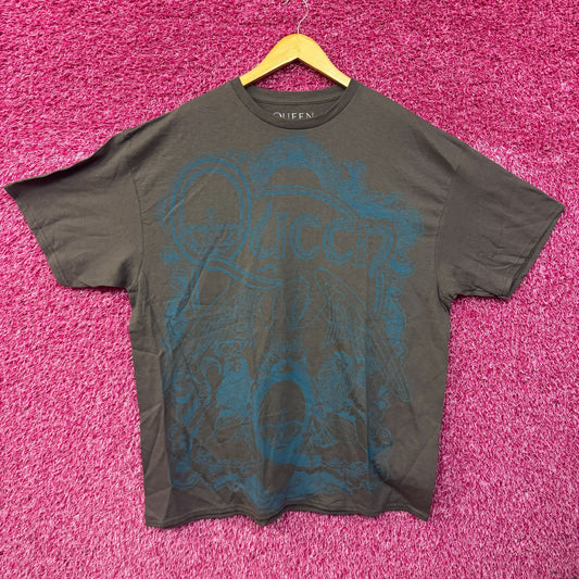 Queen A Night at the Opera Album Zodiac Crest Band Tee 3XL