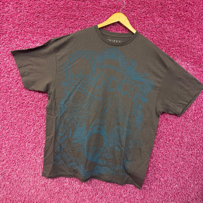 Queen A Night at the Opera Album Zodiac Crest Band Tee 3XL