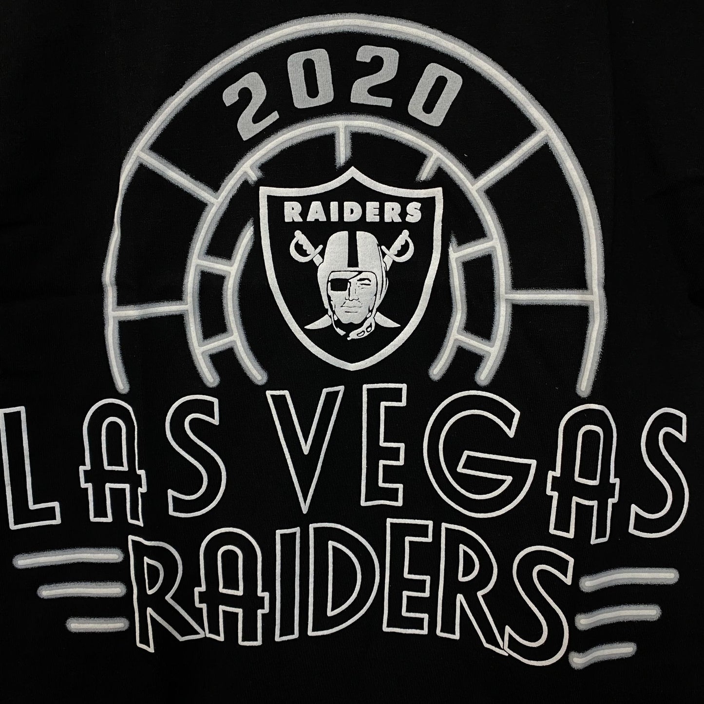 Junk Food New Era Las Vegas Raiders Graphic T-Shirt XS