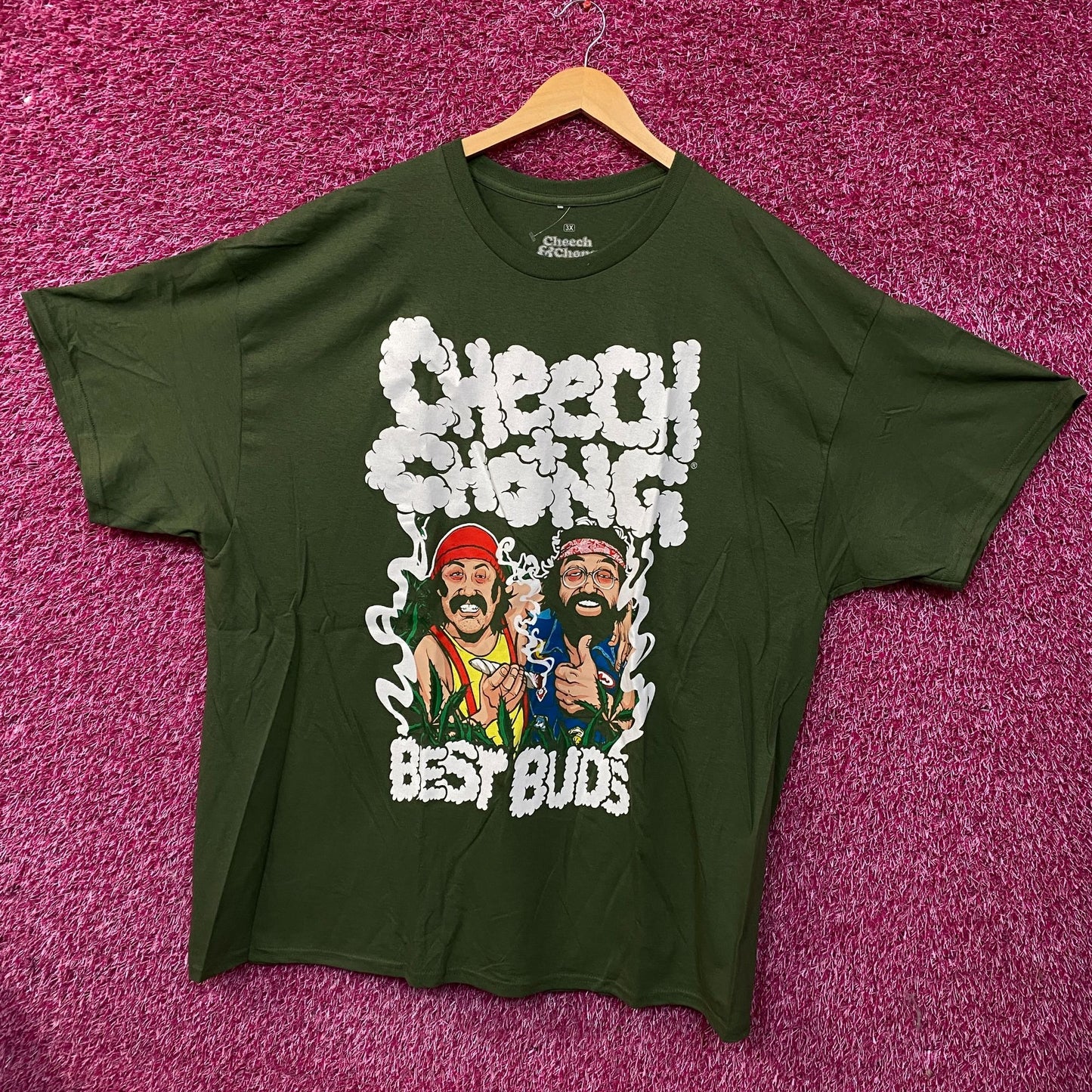 Cheech & Chong "Best Buds" Graphic T-Shirt 3XL