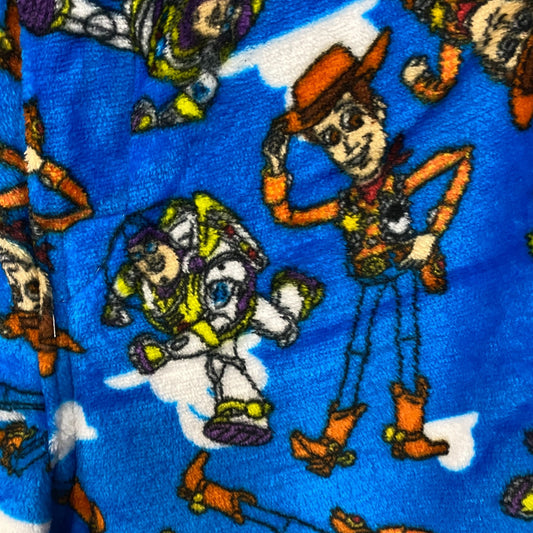 Disney Toy Story Character Graphic Blue Lounge Pajamas Large