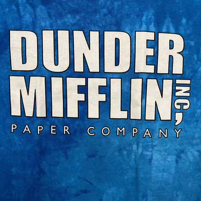 The Office Dunder Mifflin Inc. Paper Company Tie Dye T-Shirt Small