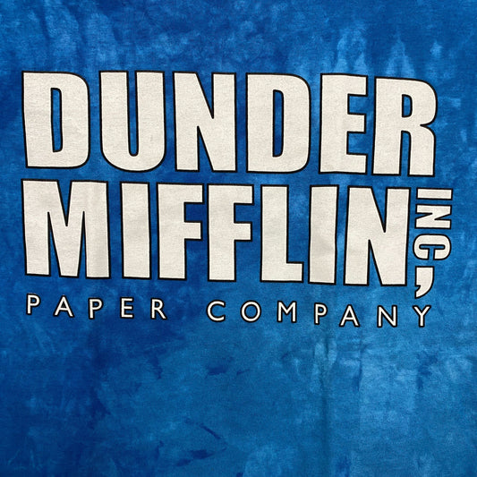 The Office Dunder Mifflin Inc. Paper Company Tie Dye T-Shirt Small