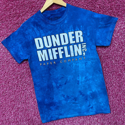 The Office Dunder Mifflin Inc. Paper Company Tie Dye T-Shirt Small