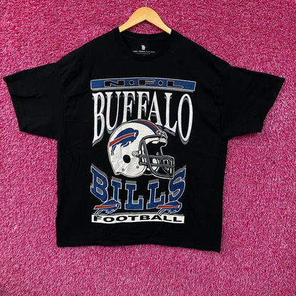 Junk Food Clothing NFL Buffalo Bills Helmet Logo Football Flea Market T-Shirt S/M