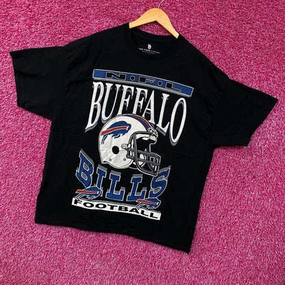 Junk Food Clothing NFL Buffalo Bills Helmet Logo Football Flea Market T-Shirt S/M