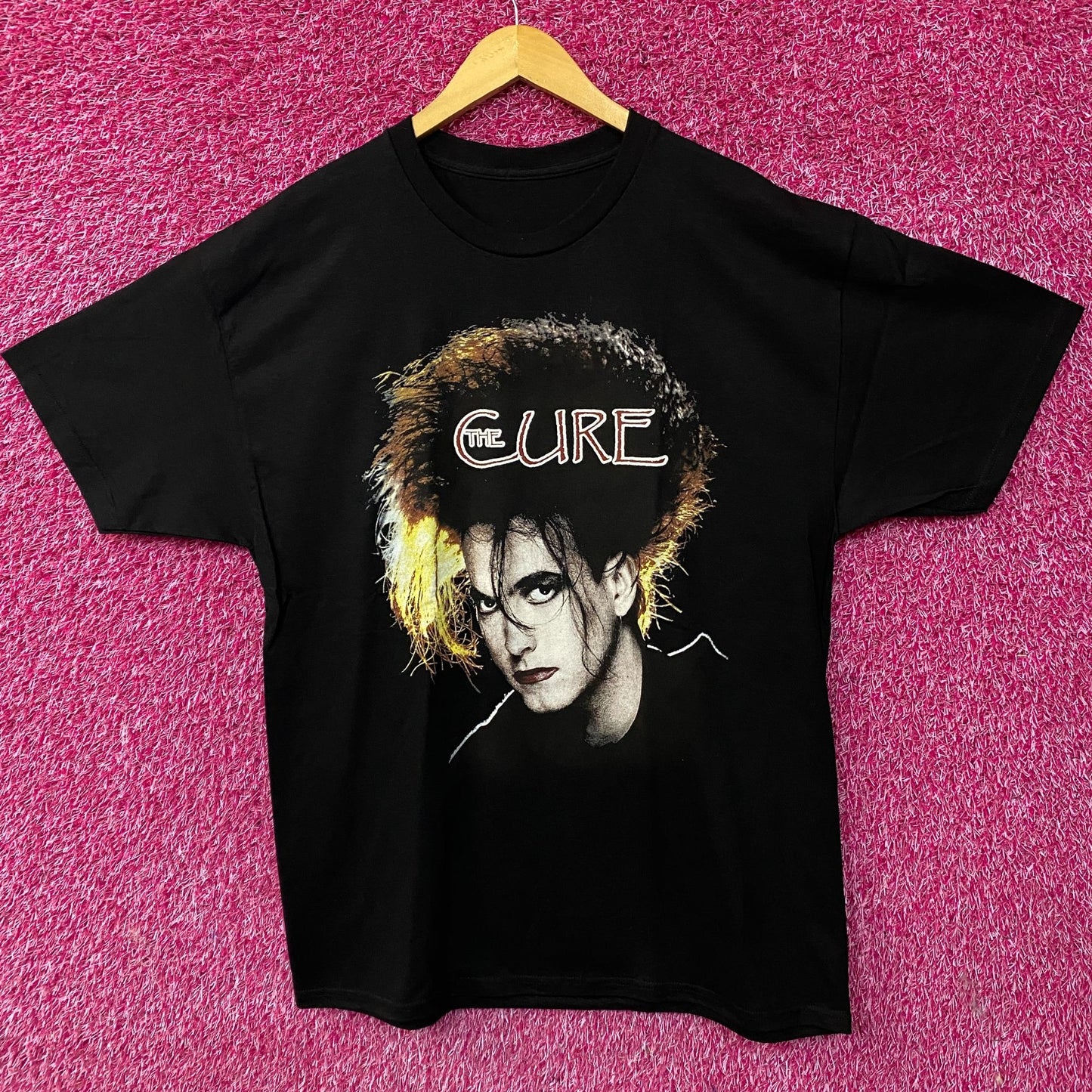 The Cure Robert Smith Graphic Band T-shirt Large