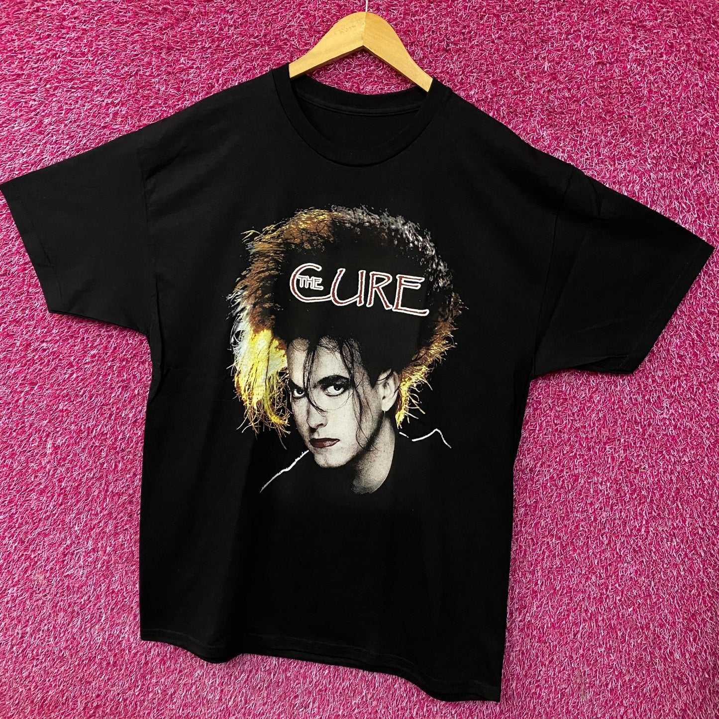 The Cure Robert Smith Graphic Band T-shirt Large