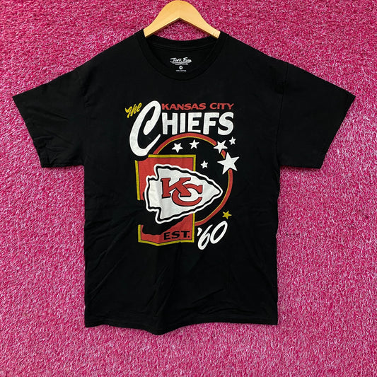 Junk Food Clothing Kansas City Chiefs Star Power Graphic T-Shirt Medium