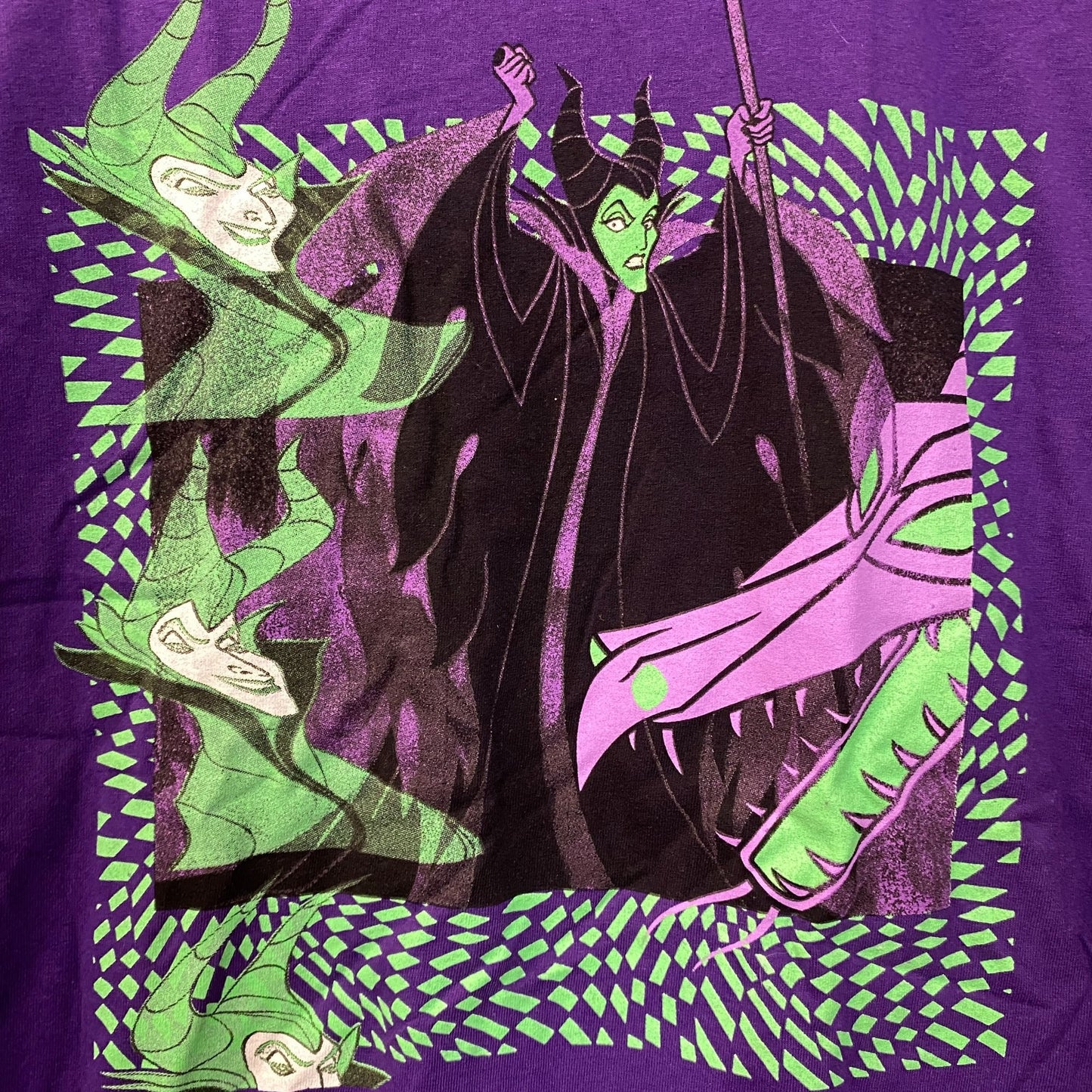 Disney Villains Maleficent Long Sleeve Shirt Small