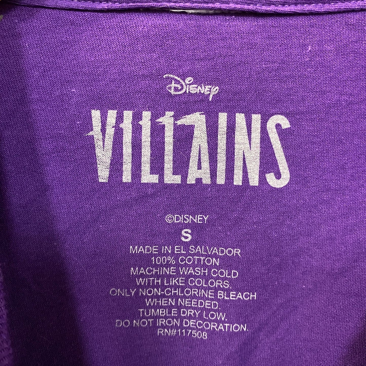 Disney Villains Maleficent Long Sleeve Shirt Small