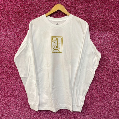 Big hero 6 white LS shirt size medium