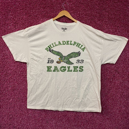 Junk Food Philadelphia Eagles Vintage Style Graphic T-Shirt 2XL