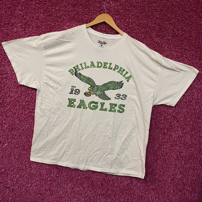 Junk Food Philadelphia Eagles Vintage Style Graphic T-Shirt 2XL
