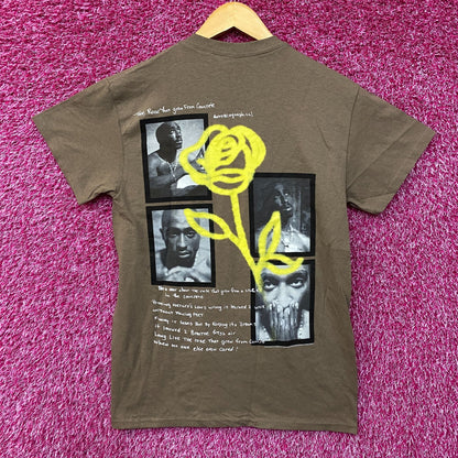 Tupac The Rose That Grew from Concrete Hip-Hop T-Shirt Small