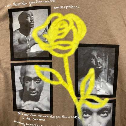 Tupac The Rose That Grew from Concrete Hip-Hop T-Shirt Small
