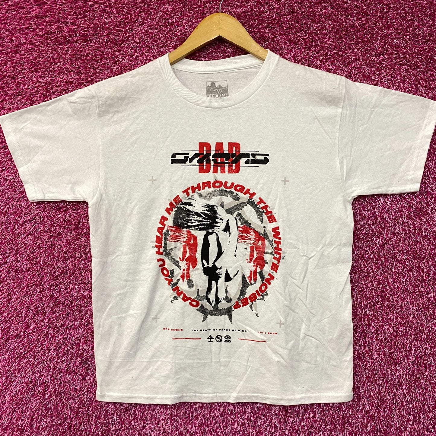 Bad Omens The Death of Peace of Mind Heavy Metal Band T-Shirt Small