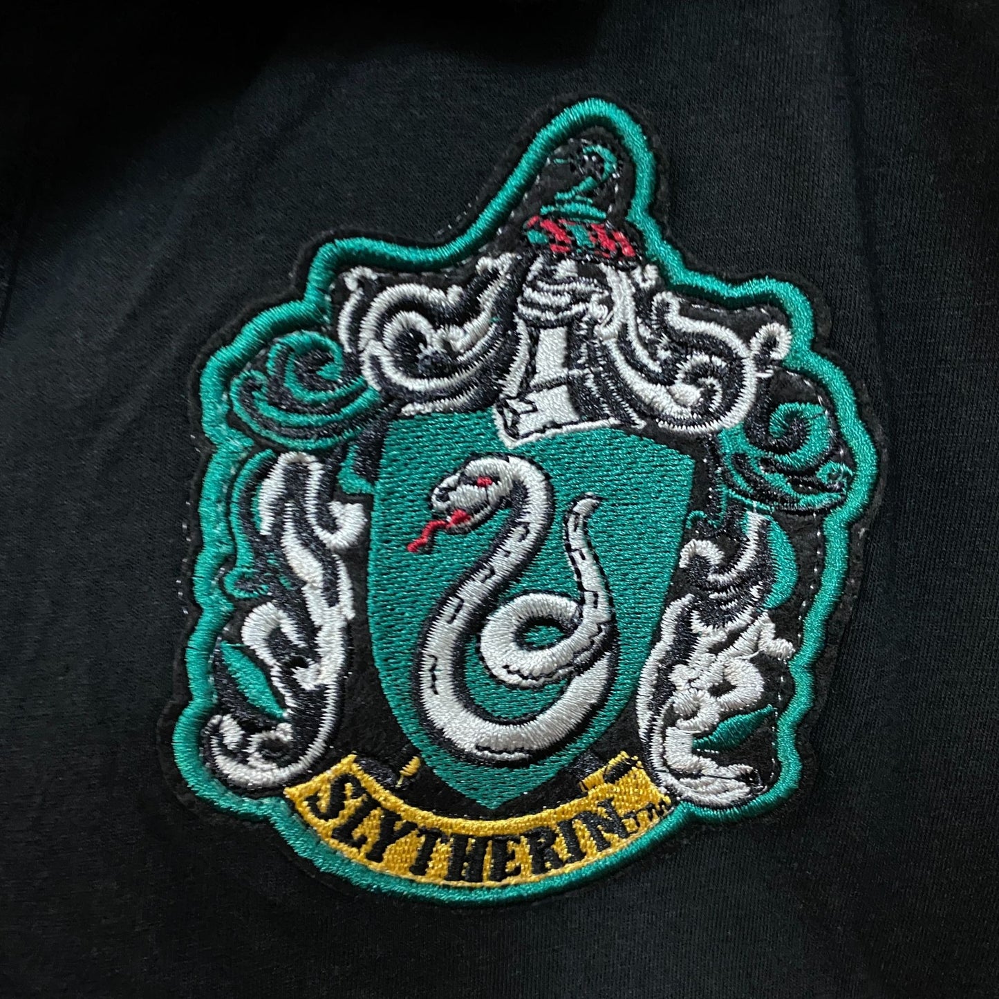 Harry Potter Juniors Slytherin Caped Polo Shirt  XL
