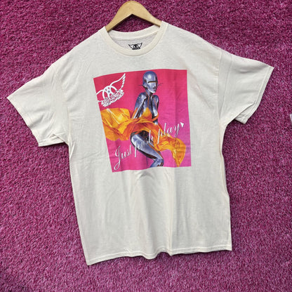 Aerosmith Just Push Play Album Cover T-Shirt XL