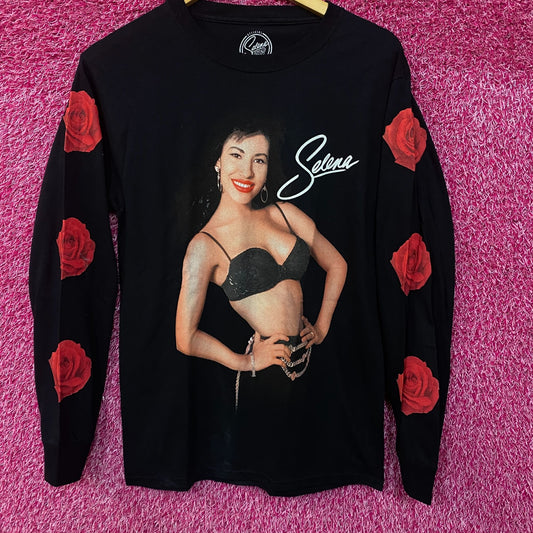 Selena Queen of Tex Mex Long Sleeve Tshirt Size Small