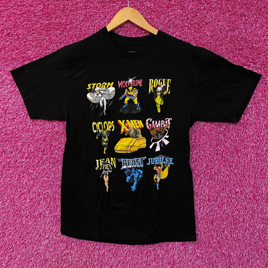 X-Men Animated Series Team Character Credit Marvel Tee M