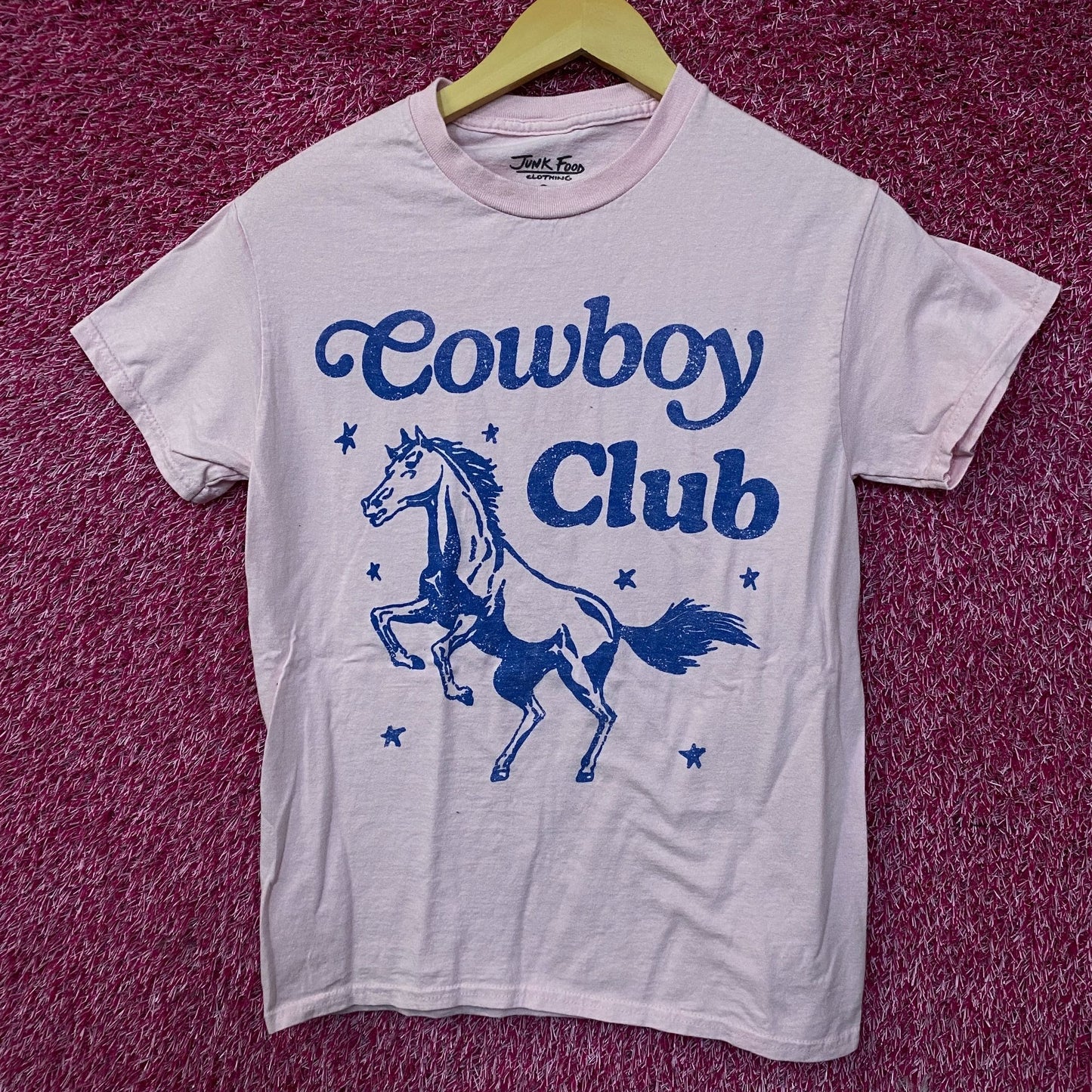 Junk Food Cowboy Club Graphic T-Shirt XS